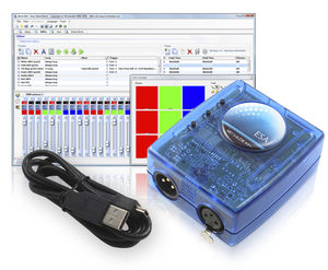 USB-DMX-Interface mit Standalone-Speicher