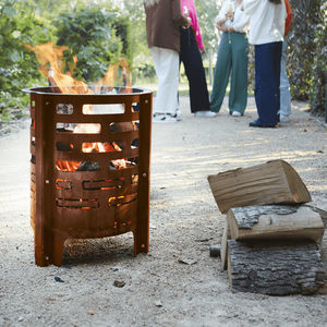 GartenFeuerstelle / Holz Jill BARBECOOK Gusseisen / lackierter