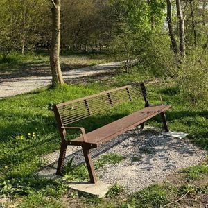 moderne Bank für den öffentlichen Raum