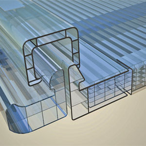 Polycarbonat-Platte / Stegplatten 1
