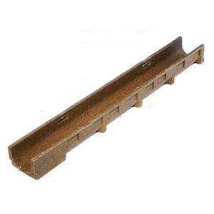 Betonabflussrinne / Polymer / Gitter / für öffentliche Bereiche