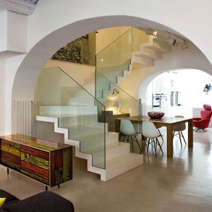 halbgewendelte Treppe 1