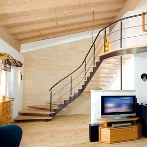 viertelgewendelte Treppe 1