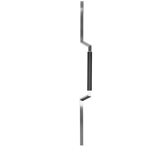 Türstoßgriff / Edelstahl / anodisiertes Aluminium / modern