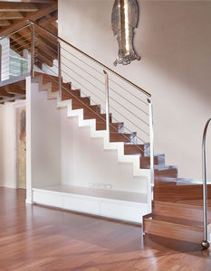 viertelgewendelte Treppe