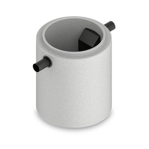 eingebauter Fettabscheider
