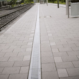 Gitter Abflussrinne