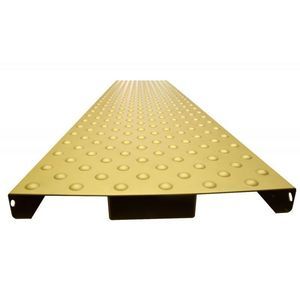 Blindenleitplatte / anodisiertes Aluminium 1