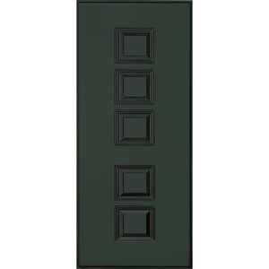 Aluminium-Türdekoration 1