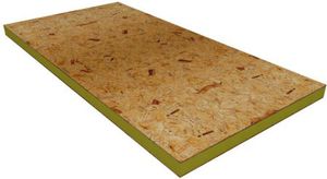 Sandwich-Dämmplatte / für Fassaden