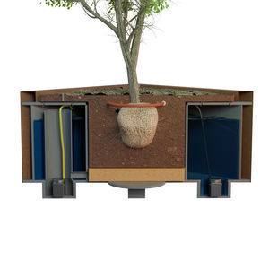 Holz-Pflanzkübel 1