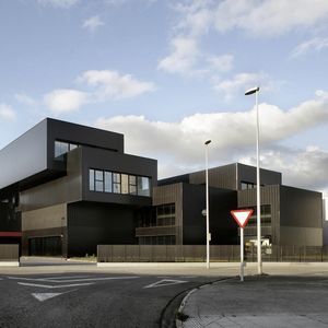 Stahlfassade