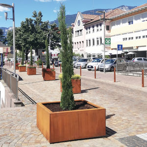 COR-TEN®-Stahl-Pflanzkübel