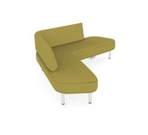Ecksofa / modern / Stoff / Objektmöbel