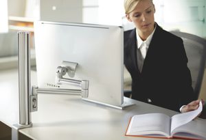 Büro-Bildschirmhalterung / doppelt