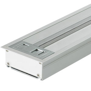 Aluminium-Kabelkanal / wandmontiert / für professionellen Gebrauch