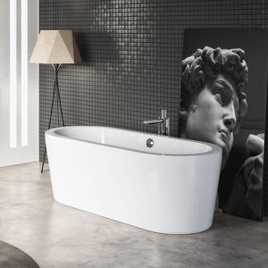 ovale Badewanne