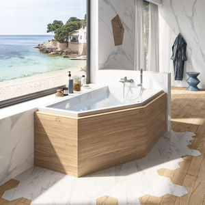 Badewanne für Eckeinbau
