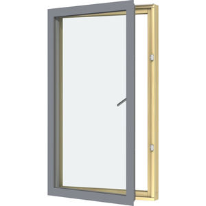 Flügelfenster / Schiebe / zum Kippen / Aluminium