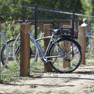 bodenstehender Fahrradständer 1