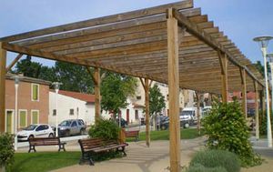 selbsttragende Pergola 1