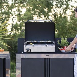 Plancha-Grill / für Garten 1