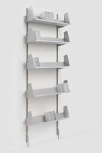wandmontiertes Bücherregal