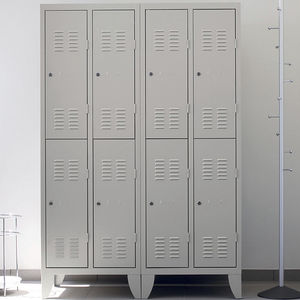 Stahl-Garderobenschrank 1