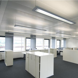 Abgehängte Decke / Aluminium / Stahl / Edelstahl / in Plattenform