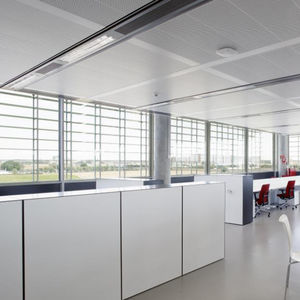 Abgehängte Decke / Aluminium / Stahl / Edelstahl / in Plattenform