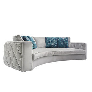 halbrundes Sofa