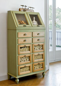 hohes Sideboard / klassisch / Holz