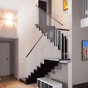 halbgewendelte Treppe