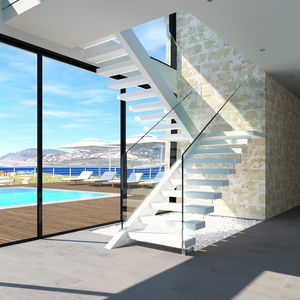 gerade Treppe