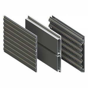 Hinterlüftete Fassade / Aluminium