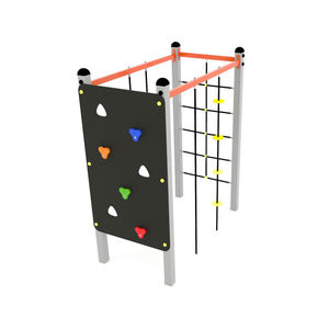 festinstallierte Kletterwand / für Spielplätze