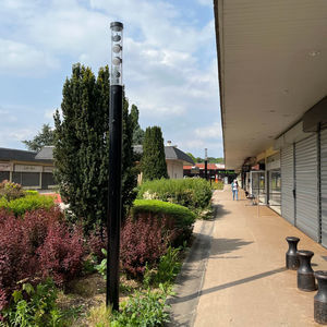 moderne Leuchtsäule
