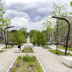 moderne Leuchtsäule