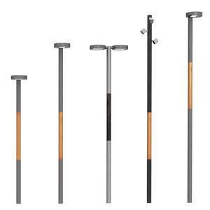 Straßenlaterne - PALLAS - Valmont France - modern / Stahl / Holz