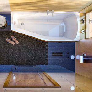 Massage-Badewanne 1