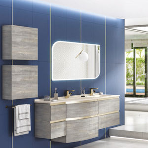 Wandmontierter Spiegel für Badezimmer - JOYAMITAB - AMBIANCE BAIN - LED
