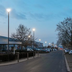 Straßenlaterne / modern / Aluminium / Polycarbonat