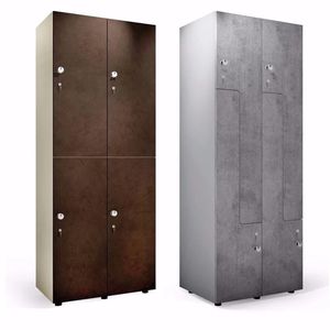 Melamin-Garderobenschrank