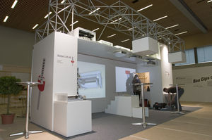 Empfangszelt für Ausstellungen