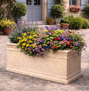 Pflanzkasten für Kräuter / aus Beton
