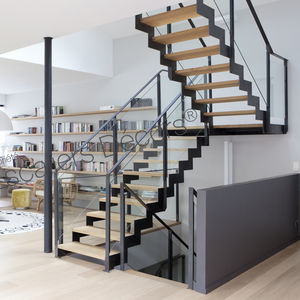 halbgewendelte Treppe 1