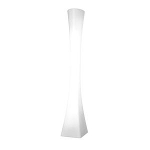 moderne Leuchtsäule / Polycarbonat / LED / Außenbereich
