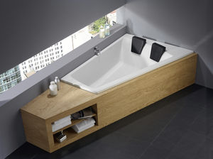 Badewanne für Eckeinbau