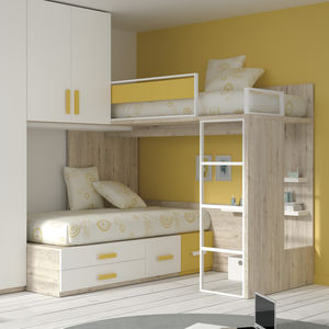 Eck-Etagen-Bett 1