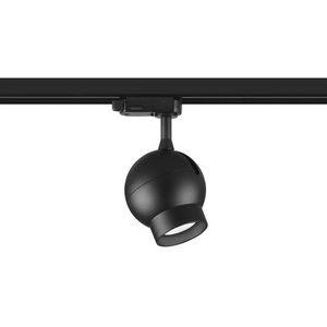LED-Schienenleuchte / rund / Aluminium / Objektmöbel